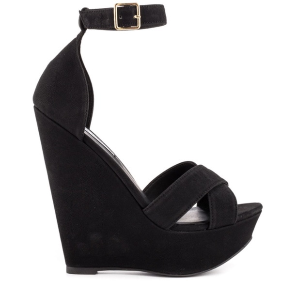 Steve Madden Xenon Wedge - Black - Picture 2 of 7